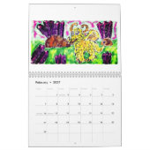 Drache und Edelsteine Kalender (Feb 2027)