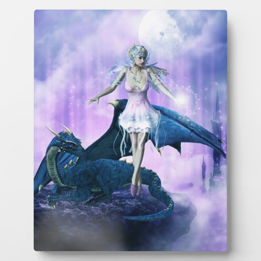 Drache und Fairy Fotoplatte (Vorderseite)