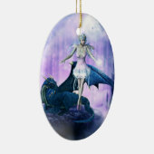 Drache und Fairy Keramikornament (Rechts)