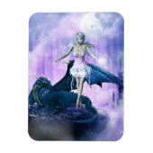 Drache und Fairy Magnet (Vertikal)