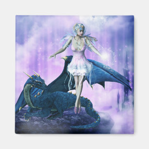 Drache und Fairy Magnet