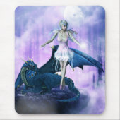Drache und Fairy Mousepad (Vorne)