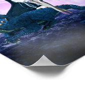 Drache und Fairy Poster (Ecke)