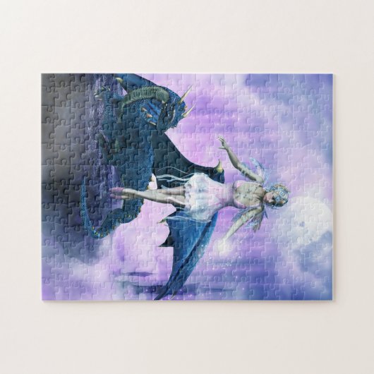 Drache und Fairy Puzzle (Horizontal)