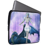 Drache und Fee Laptopschutzhülle (Vorne Rechts)