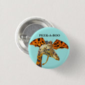 Drache und Giraffe Button (Vorne & Hinten)