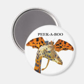 Drache und Giraffe Magnet (Vorderseite/Rückseite)