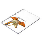 Drache und Giraffe Notizblock (Linke Seite)