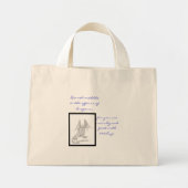 Drache und Ketschup Mini Stoffbeutel (Vorne)