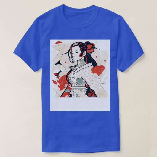 Drache und Mädchen T-Shirt (Design vorne)