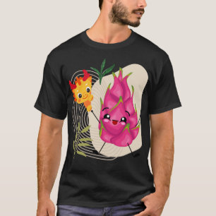 Drache und Pflanzen Ästhetik   Botanischer Drache  T-Shirt