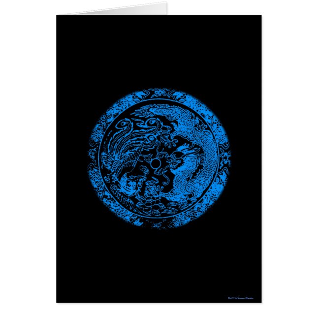 Drache und Phoenix-Karte (Vorne)