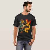Drache und Phönix T-Shirt (Vorne ganz)