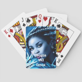 Drache und seine Königin - Klassische Spielkarten