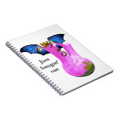 Drache und Vase Notizblock (Rechte Seite)