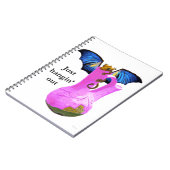 Drache und Vase Notizblock (Linke Seite)