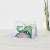 Drache und Vogel Karte (Vorderseite)