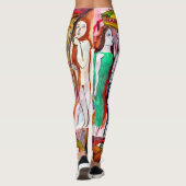 Drache-Utopie-Leggings Leggings (Rückseite)