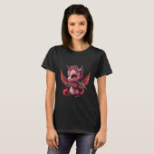 Drache Valentinstag Drachen Drache Drache 2 T-Shirt (Vorne ganz)