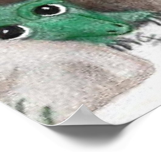 Drache verbergen poster (Ecke)