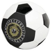 Drache Viking Rune Schutz Fußball (Dreiviertel)