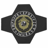 Drache Viking Rune Schutz Fußball (Flach)