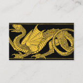 Drache Visitenkarte (Rückseite)
