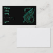 Drache Visitenkarte (Vorne/Hinten)