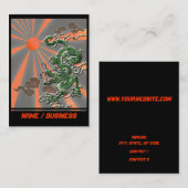 Drache Visitenkarte (Vorne/Hinten)