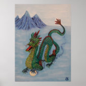 Drache vom chinesischen Schicksal Poster (Vorne)