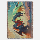 Drache vs Pegasus  Decke (Vorderseite Vertikal)