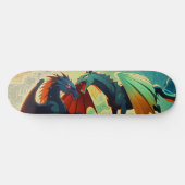 Drache vs Pegasus Skateboard (Horizontal)