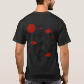 Drache Wächter des Feuers T-Shirt (Rückseite)