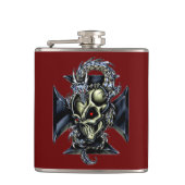 Drache-Wächter Flachmann (Vorderseite)