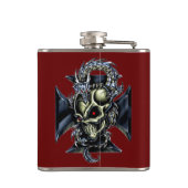 Drache-Wächter Flachmann (Rückseite)