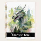 Drache Wald Wächter Planer (Vorderseite)