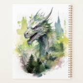 Drache Wald Wächter Planer (Rückseite)