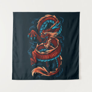 Drache Wandteppich