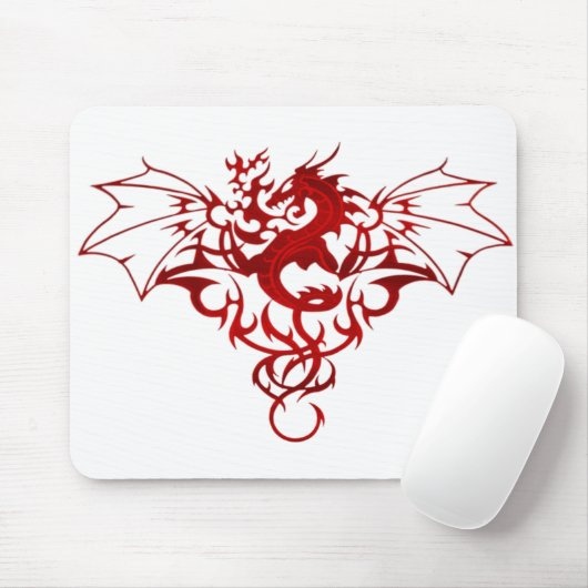 Drache-Wappen Mousepad (Mit Mouse)