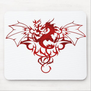 Drache-Wappen Mousepad