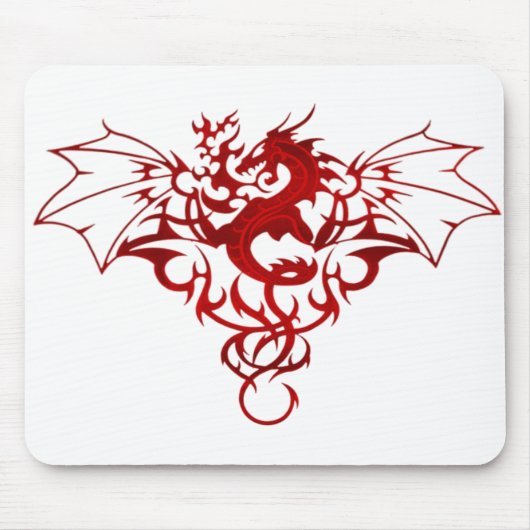 Drache-Wappen Mousepad (Vorne)