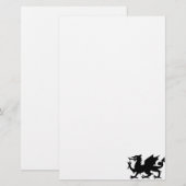 Drache-Wappenkunde Briefpapier (Vorne/Hinten)