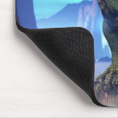 Drache Welt-Mauspad Mousepad (Ecke)