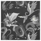 Drache-Weltausflug Stoff (Muster)