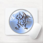 Drache-Weltentwurfs-Mausunterlage Mousepad (Mit Mouse)