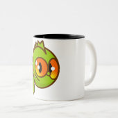 Drache wenig! zweifarbige tasse (VorderseiteRechts)