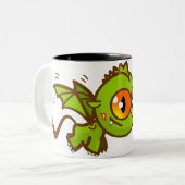 Drache wenig! zweifarbige tasse (Vorderseite Links)