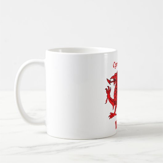 Drache Williams Waliser Kaffeetasse (Links)