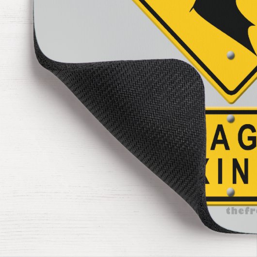 Drache XING Mousepad (Ecke)