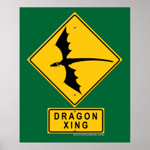 Drache XING Poster